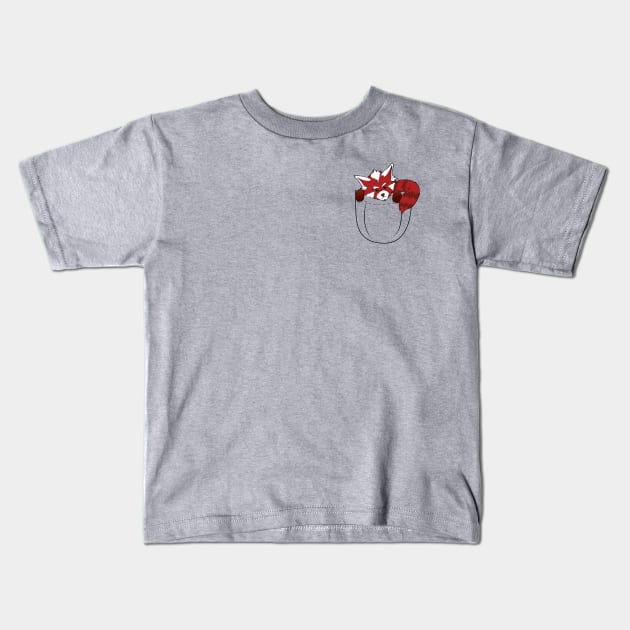 Red Panda Pocket Kids T-Shirt by RedPandaTees